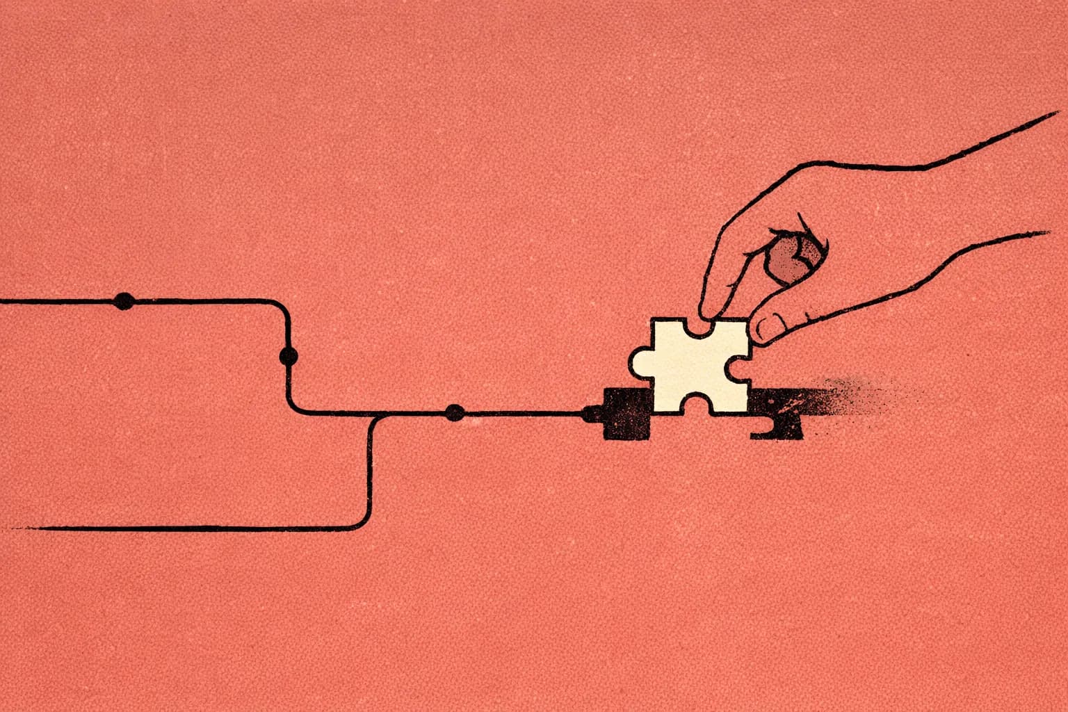 Editorial illustration for Agentic coding guardrails for teams. I believed “just give it the repo” would speed everything up.