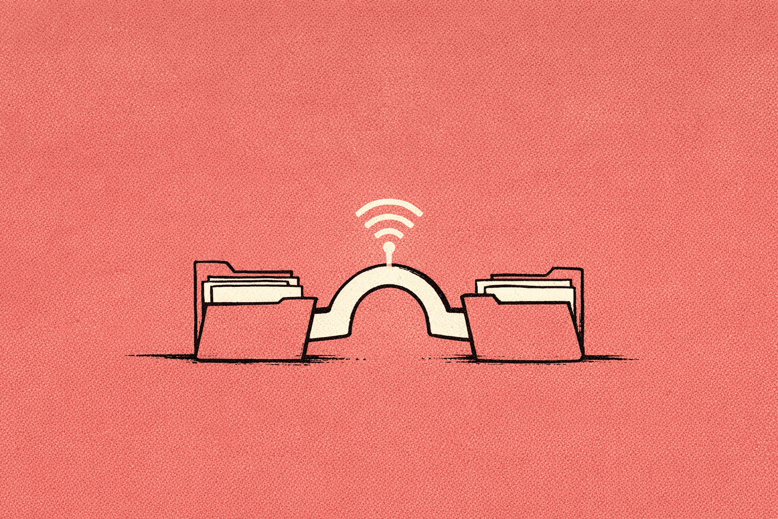 Editorial illustration for MCP for Team Workflows. MCP is often framed as a way to connect an agent to tools. That is true, but it leaves out the team side.