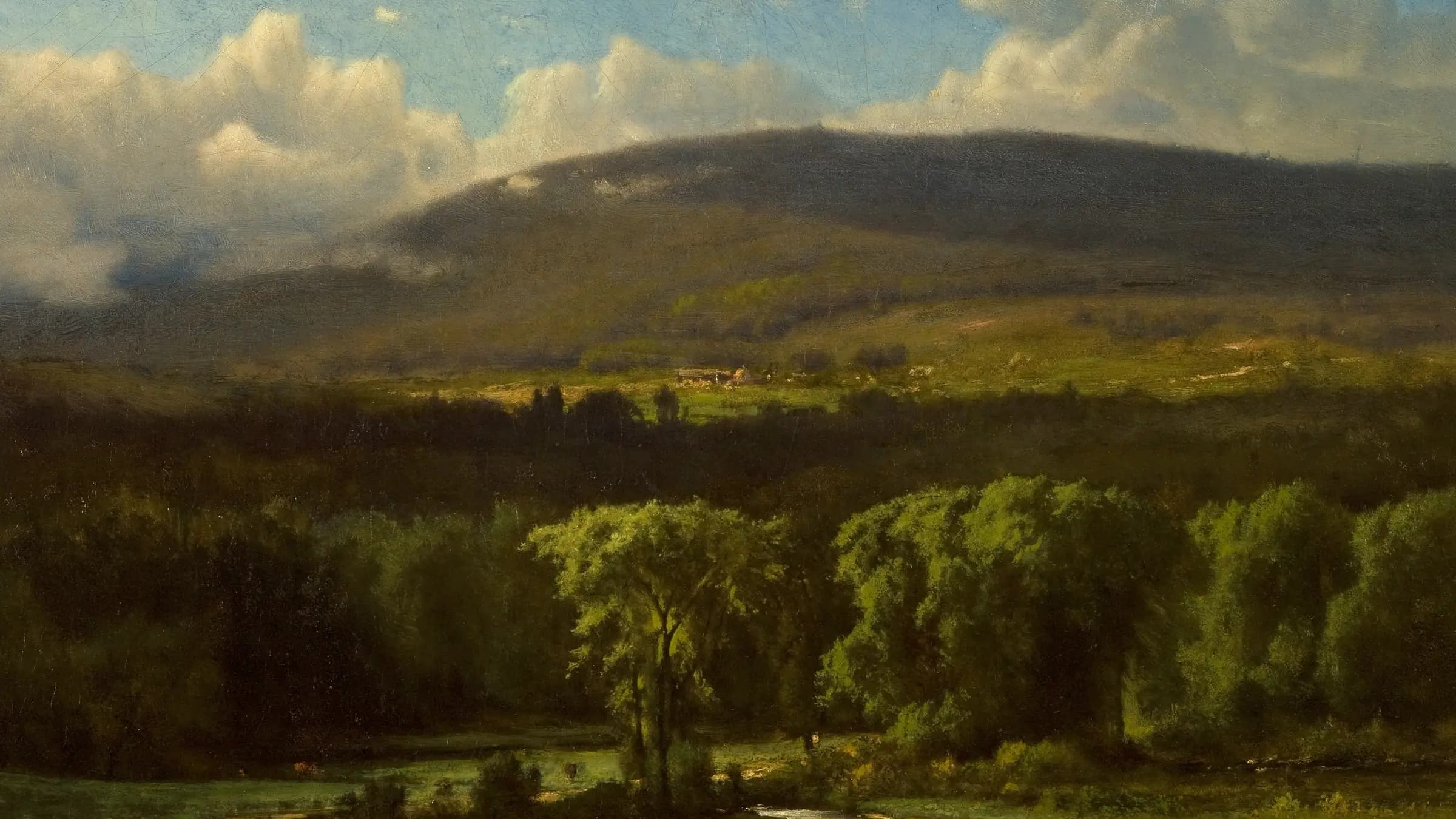 Medway, Massachusetts, landscape painting by George Inness (1869).