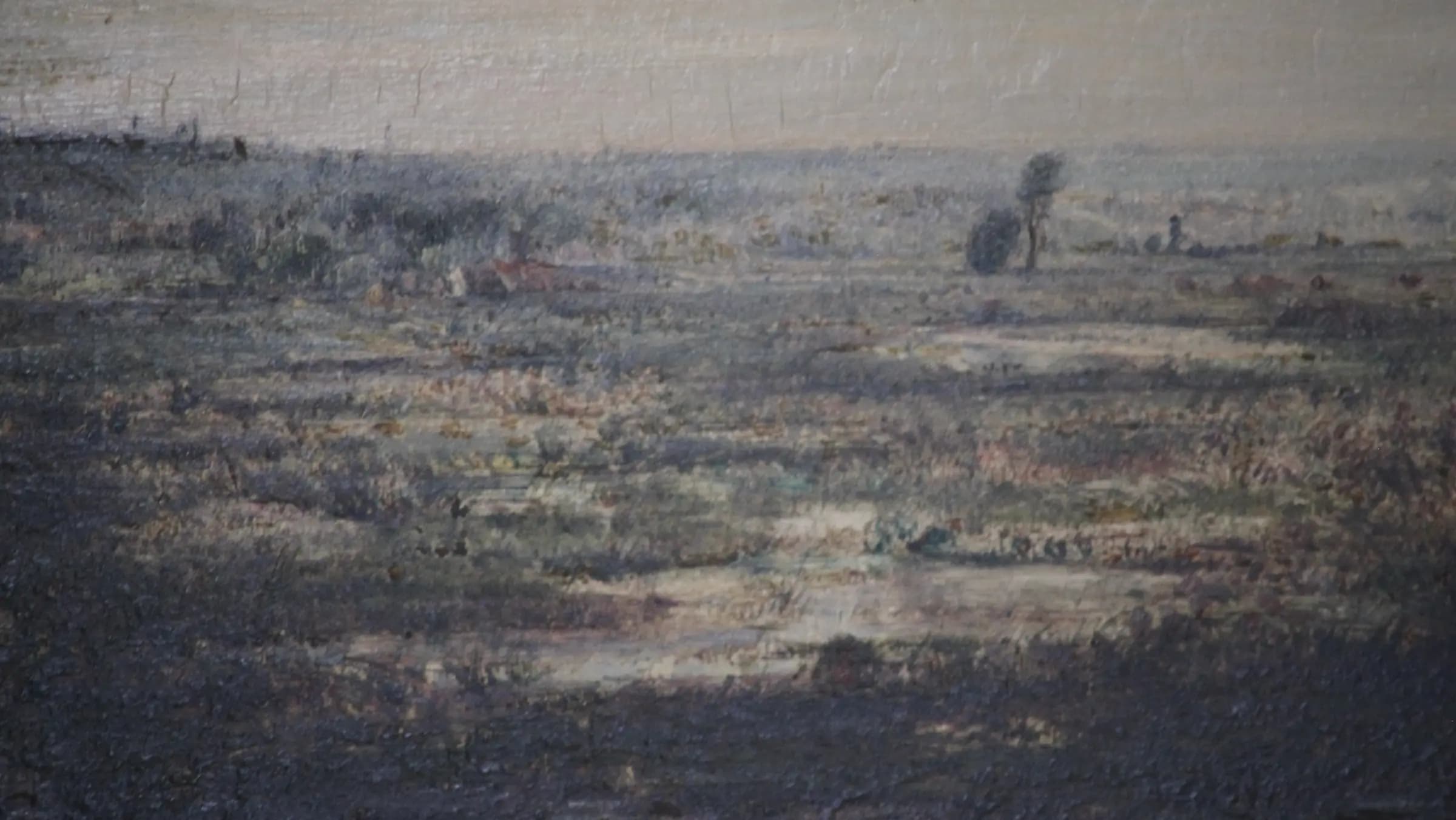 Le Marais (c.1850), landscape painting by Théodore Rousseau.