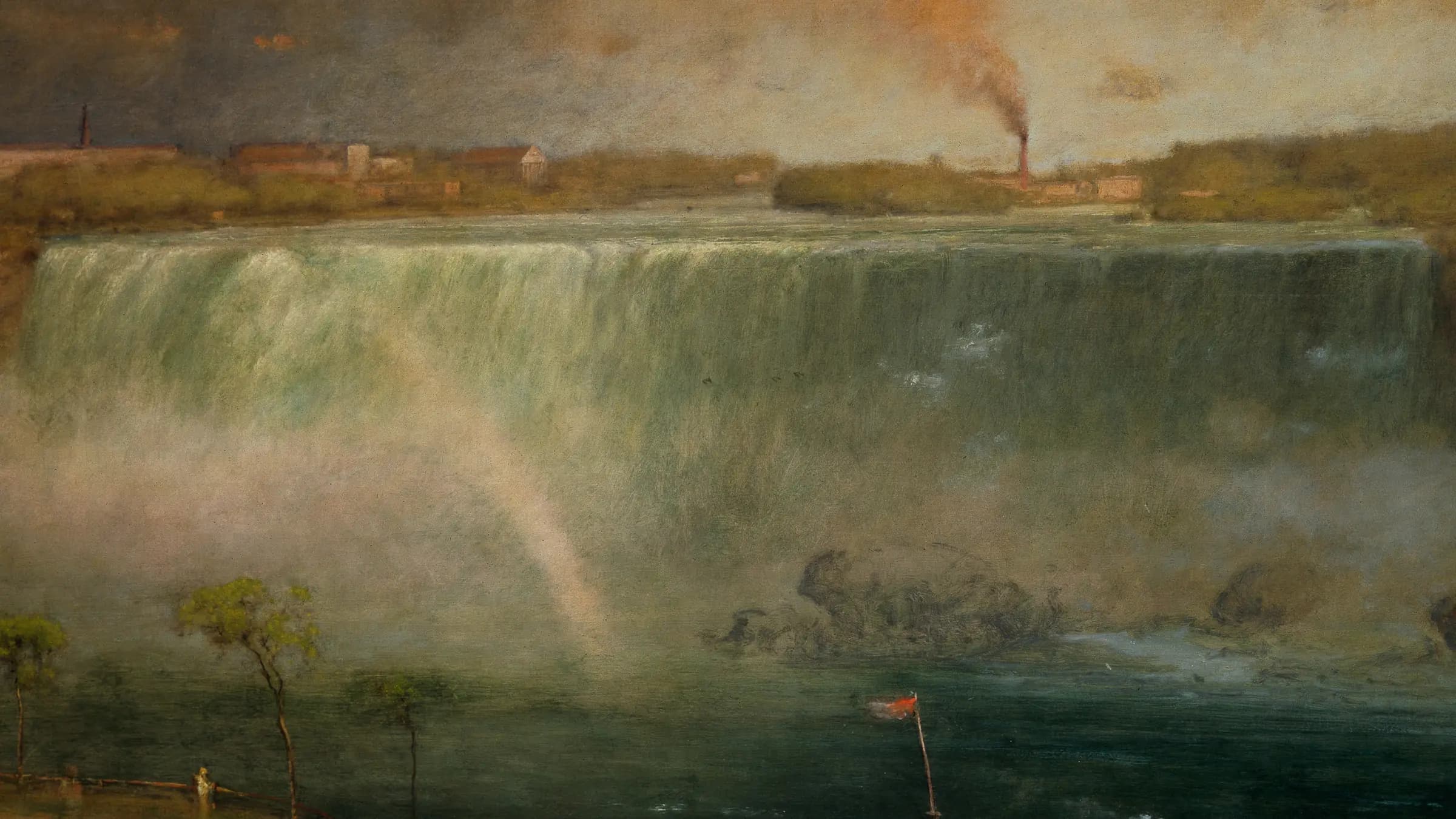Niagara, landscape painting by George Inness (1893).