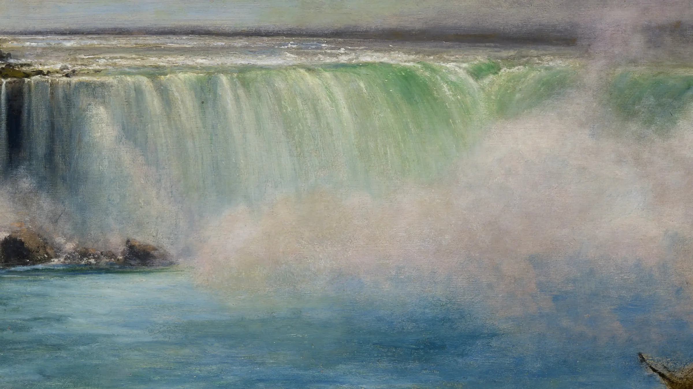 Niagara Falls, landscape painting by George Inness (1885).