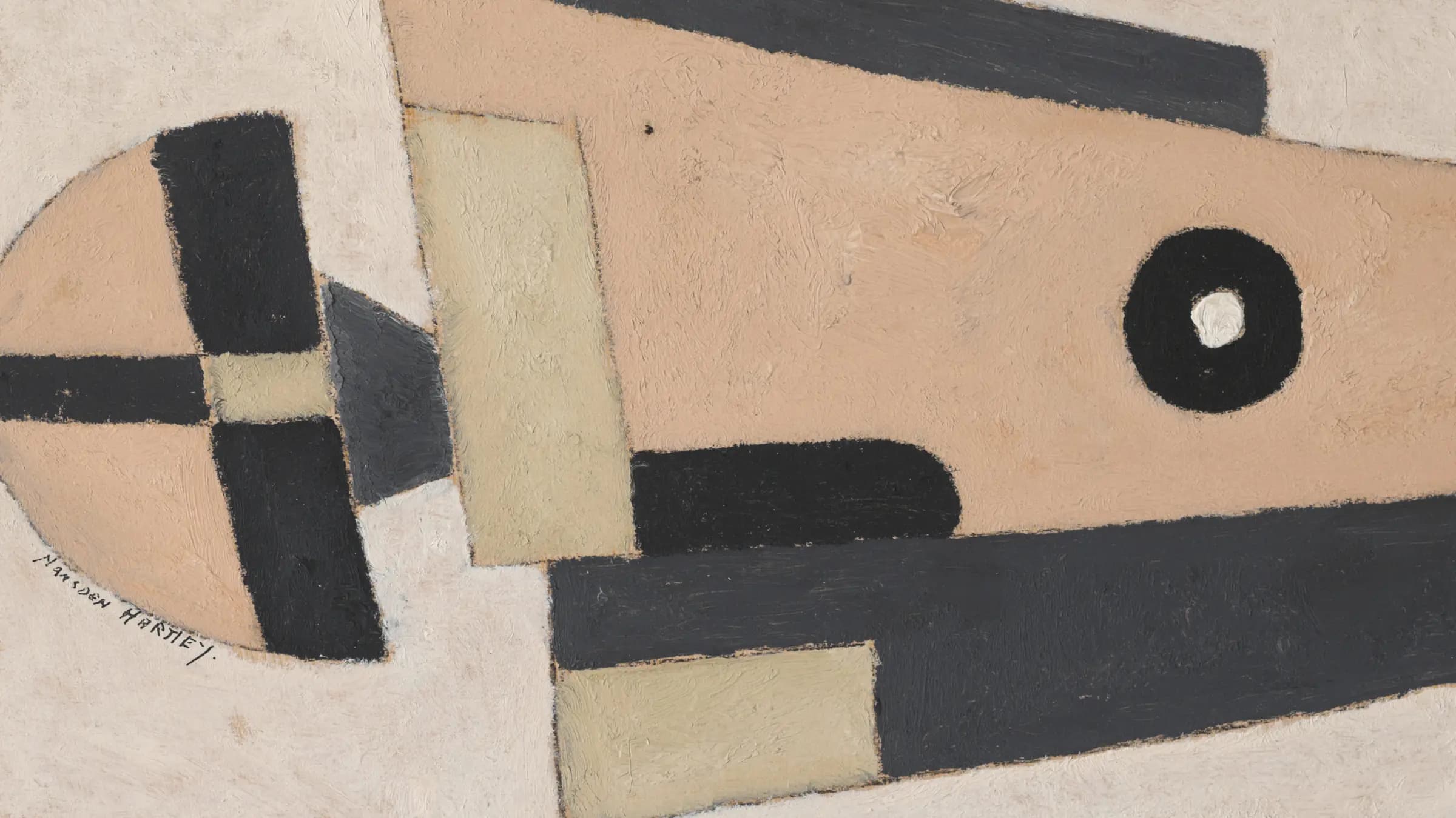 Movement, Bermuda, landscape painting by Marsden Hartley (1916).